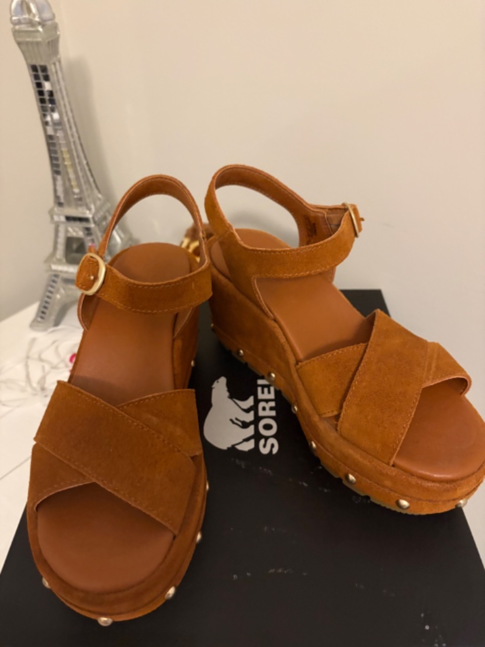 Sorel SunPeak Wedge Ankle Strap Sandal